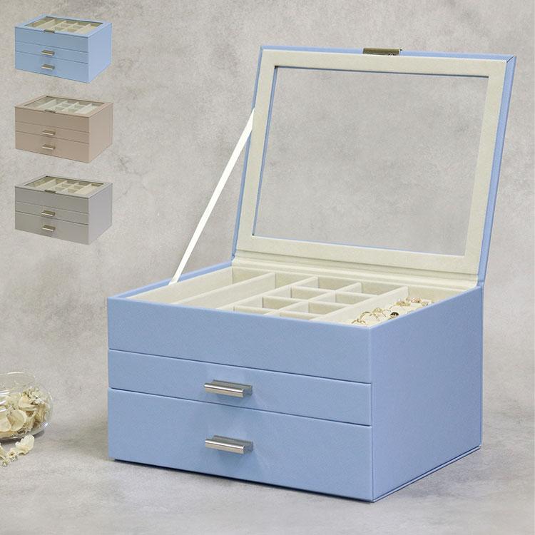 ジュエリーボックス Asha 3段 アシャ アクセサリーボックス ジュエリー