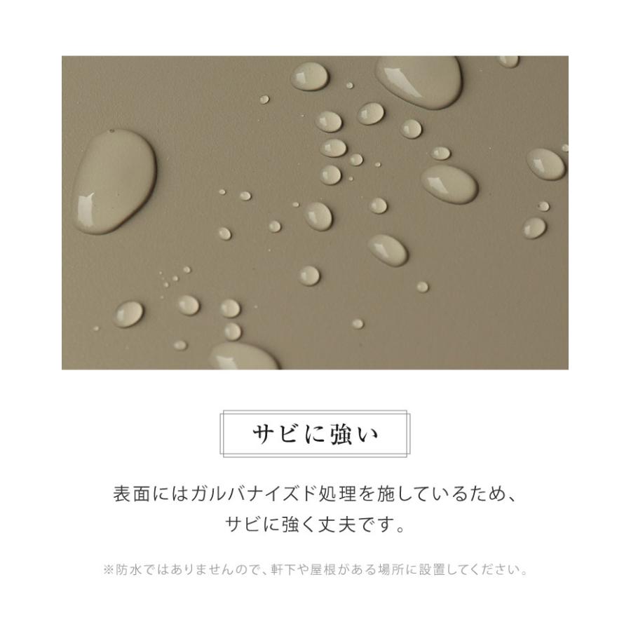 宅配ボックス ダイヤルロック ポスト付き ガルバナイズド処理 ポスト一