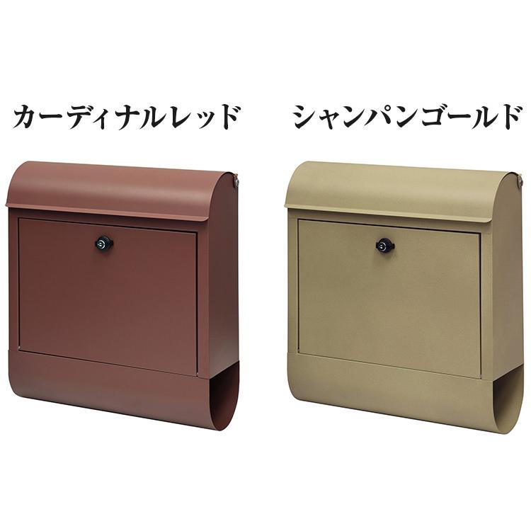 郵便ポスト 錆びにくい 鍵付き 壁掛けポスト ポスト 壁掛け ウォール