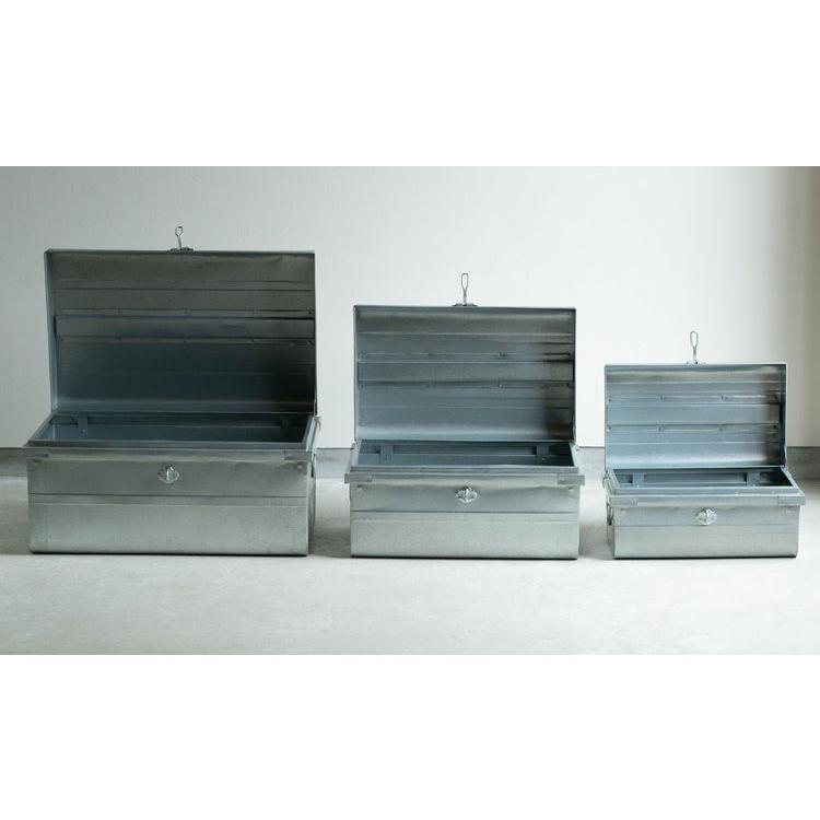 クラシックトランクBOX S・M・Lセット おしゃれ アウトドア ブリキ