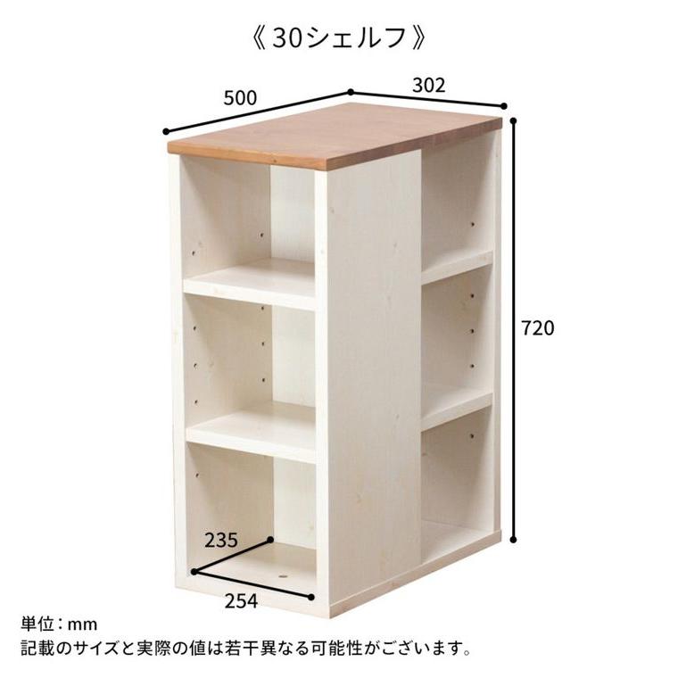 30シェルフ トライ-P ラック 書棚 ブックシェルフ 本棚 オープンラック