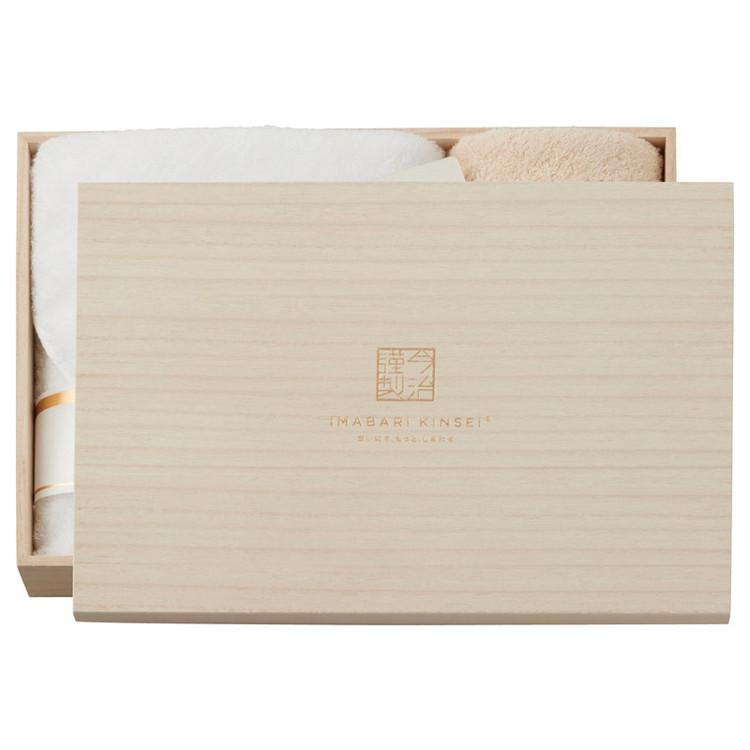 バスタオル2P\u0026フェイスタオル2P 至福タオル 今治謹製 SH55100 ギフト プレゼント 代引不可_1