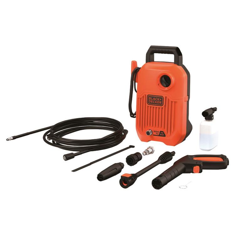 ▲ BLACK＋DECKER スリム　高圧洗浄機　BEPW1600 未使用品 スリム高圧洗浄機 ブラック・アンド・デッカー 家電小物 BEPW1600 代引