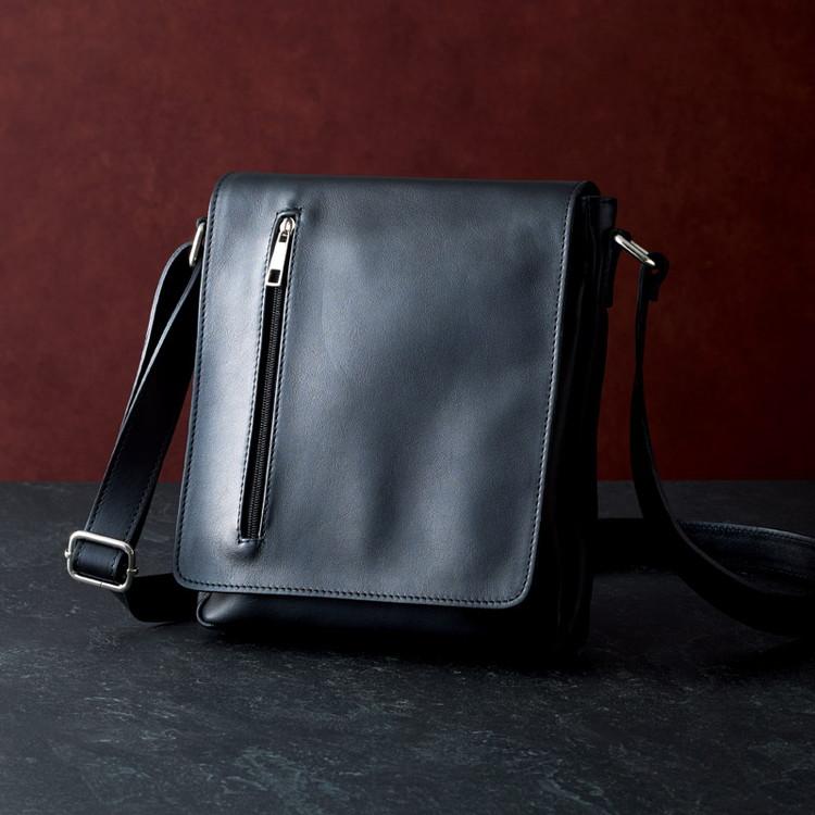 イタリア製ラムレザーショルダーバッグ(ブラック) アントネッロ マージ ブランドバッグ B-AMM225015BK(代引不可)【送料無料】 イタリア製ラムレザーショルダーバッグ ブラック アントネッロ マージ