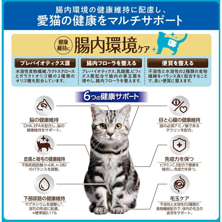 4個セット アイシア i CARE キャットドライ 成猫用 フィッシュ味 1.2kg_1