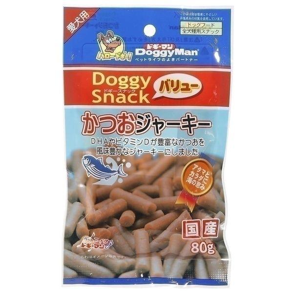 ドギーマンハヤシ 食品事業部 DSVかつおジャーキー 80g｜recommendo