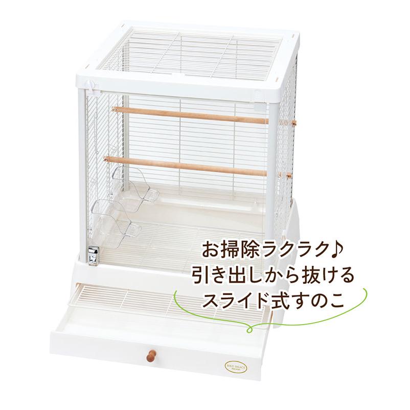 マルカン 鳥かご ケージ バードパレス クリアライフ 50W ガラス ガラス