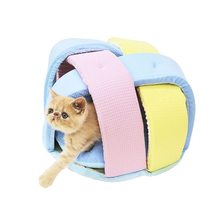 ペッツルート 猫用 夏用 ベッド クッション ニャンとも涼やか