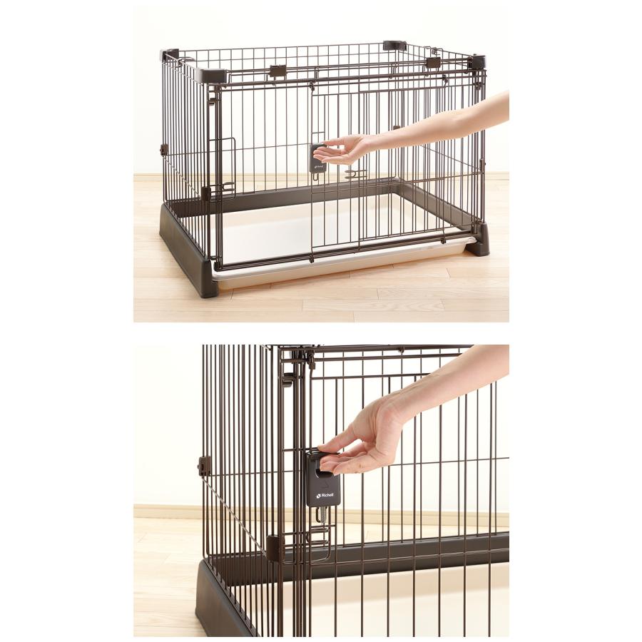 リッチェル サークル ケージ 90x60cm 高さ60cm 犬小屋 ペット リッチェル サークル ケージ 90x60cm 高さ60cm 犬小屋 ペット
