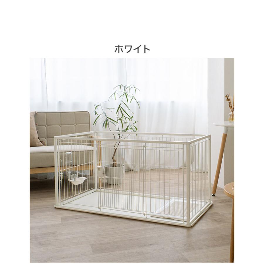 リッチェル 犬用 サークル ケージ 120×60cm 高さ60cm シンプル