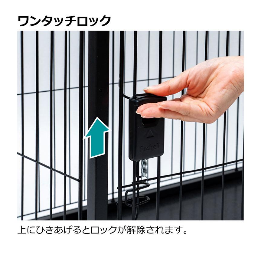 【未使用・未開封】インテリアペットサークル 120-60 ブラック 未使用・未開封】インテリアペットサークル 120-60 ブラック