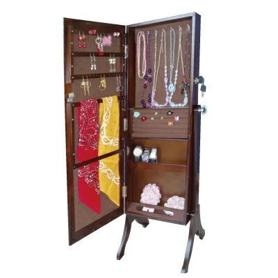 BRAUN（ブラウン） インテリアジュエリー収納ミラーロータイプ OSK