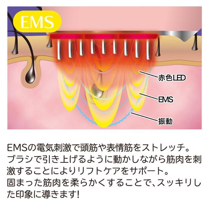 EMS&RF リフトブラシボーテ 美顔器 EMS 筋肉 刺激 RF ラジオ波 EMS美顔