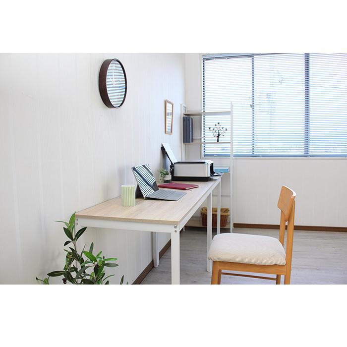 事務用テーブル　センターテーブル　学習机　PCデスク 頑丈ワークデスク 幅115cm オフィスデスク オフィステーブル