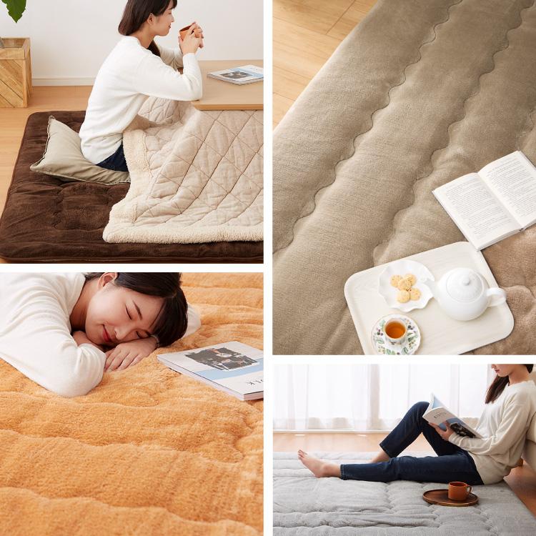 極厚6層ラグ 130×185cm 長方形 6層 極厚 ラグ ラグマット 多層構造 約