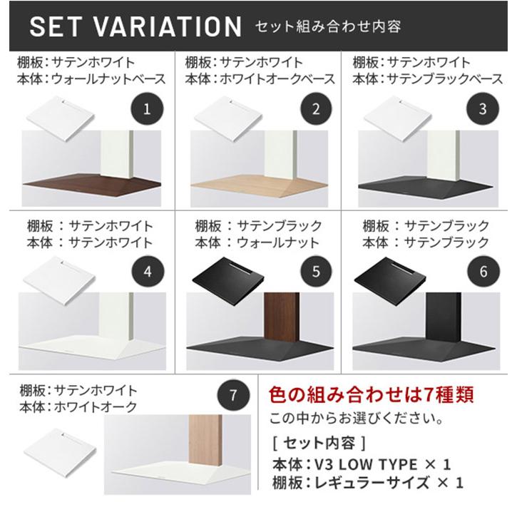 グッドデザイン賞受賞 テレビ台 WALLインテリアテレビスタンドV3 ロー