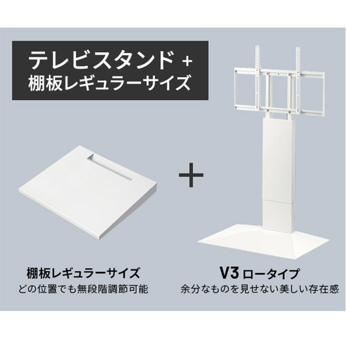 グッドデザイン賞受賞 テレビ台 WALLインテリアテレビスタンドV3 ロー