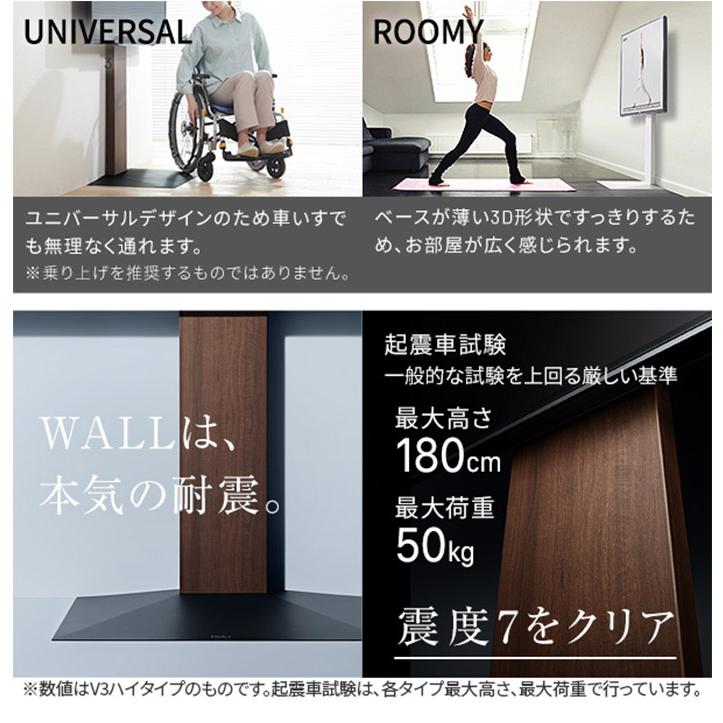グッドデザイン賞受賞 テレビ台 WALLインテリアテレビスタンドV3 ロー 