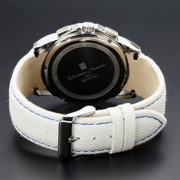 サイズ サルバトーレマーラ クロノ クオーツ メンズ 腕時計 SM13119D-SSWHBLWH ホワイト リコメン堂 - 通販 - PayPayモール マーラ