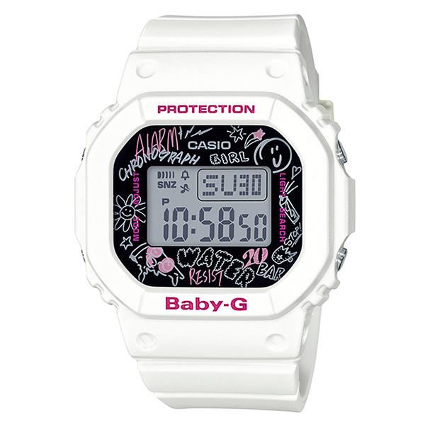 カシオ CASIO 腕時計 レディース BGD-560SK-7JF BABY-G クォーツ ブラック ホワイト国内正規