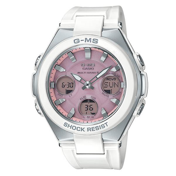 カシオ CASIO 腕時計 レディース MSG-W100-7A3JF BABY-G クォーツ ピンク ホワイト国内正規 送料無料｜recommendo