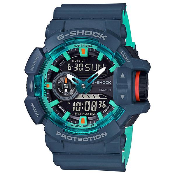 カシオ CASIO 腕時計 メンズ GA-400CC-2AJF G-SHOCK クォーツ カラフル グリーン国内正規 送料無料