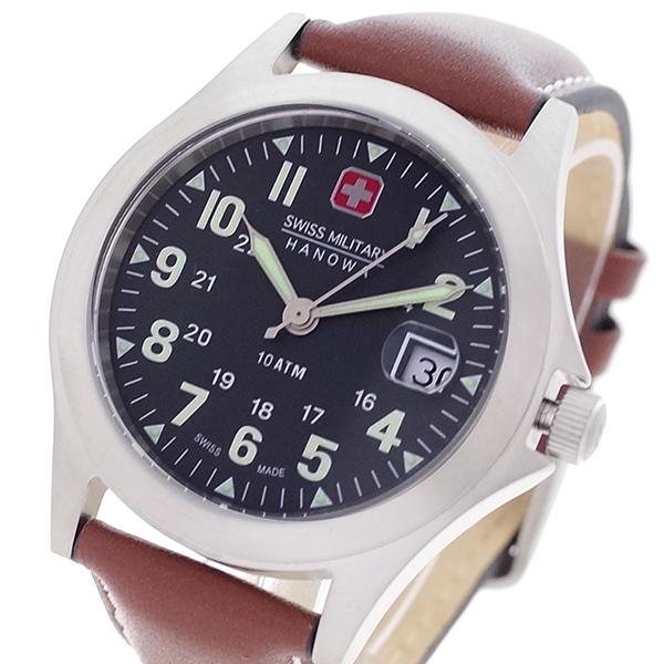 スイスミリタリー SWISS MILITARY 腕時計 メンズ ML-455 クォーツ グレー ブラウン 国内正規｜recommendo