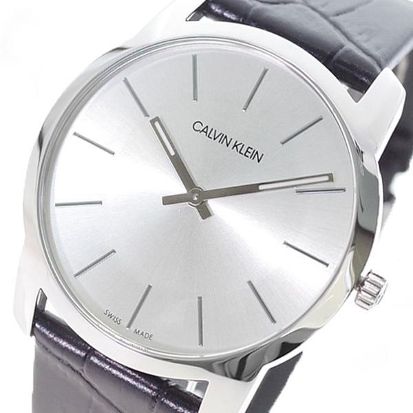 カルバンクライン CALVIN KLEIN 腕時計 メンズ K2G221C6 CITY シティ クォーツ シルバー ブラック