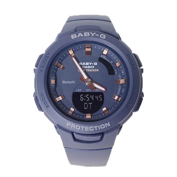 カシオ CASIO 腕時計 レディース BSA-B100-2A BABY-G クォーツ ネイビー 送料無料｜recommendo｜02