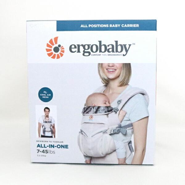エルゴベビー ERGO BABY オムニ360 クールエアメッシュ ベビーキャリア BCS360P MAUI OMNI360 ベビー＆キッズ 抱っこ紐 マウイ ベビーピンク 送料無料 