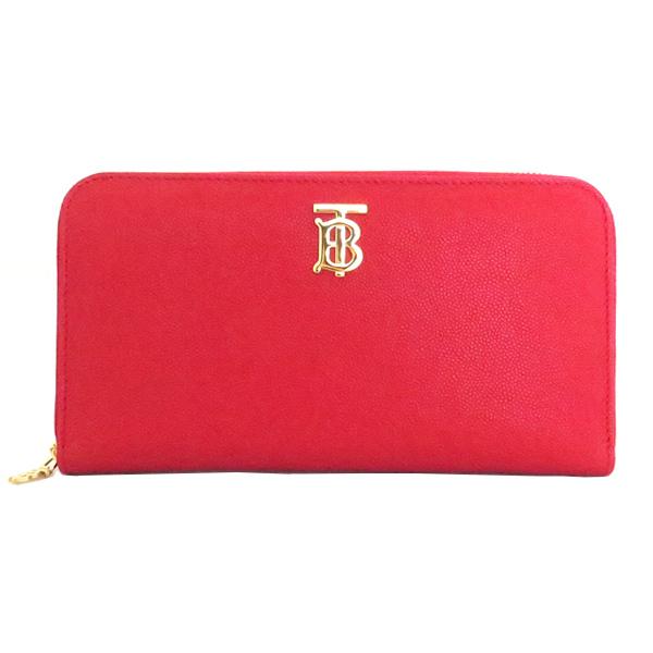 バーバリー BURBERRY 長財布 ラウンドファスナー TB モノグラム 
