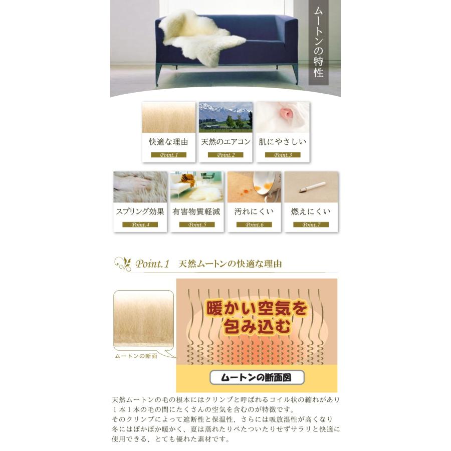 ムートン 敷きパッド ムートンシーツ ベッドシーツ オーストラリア産