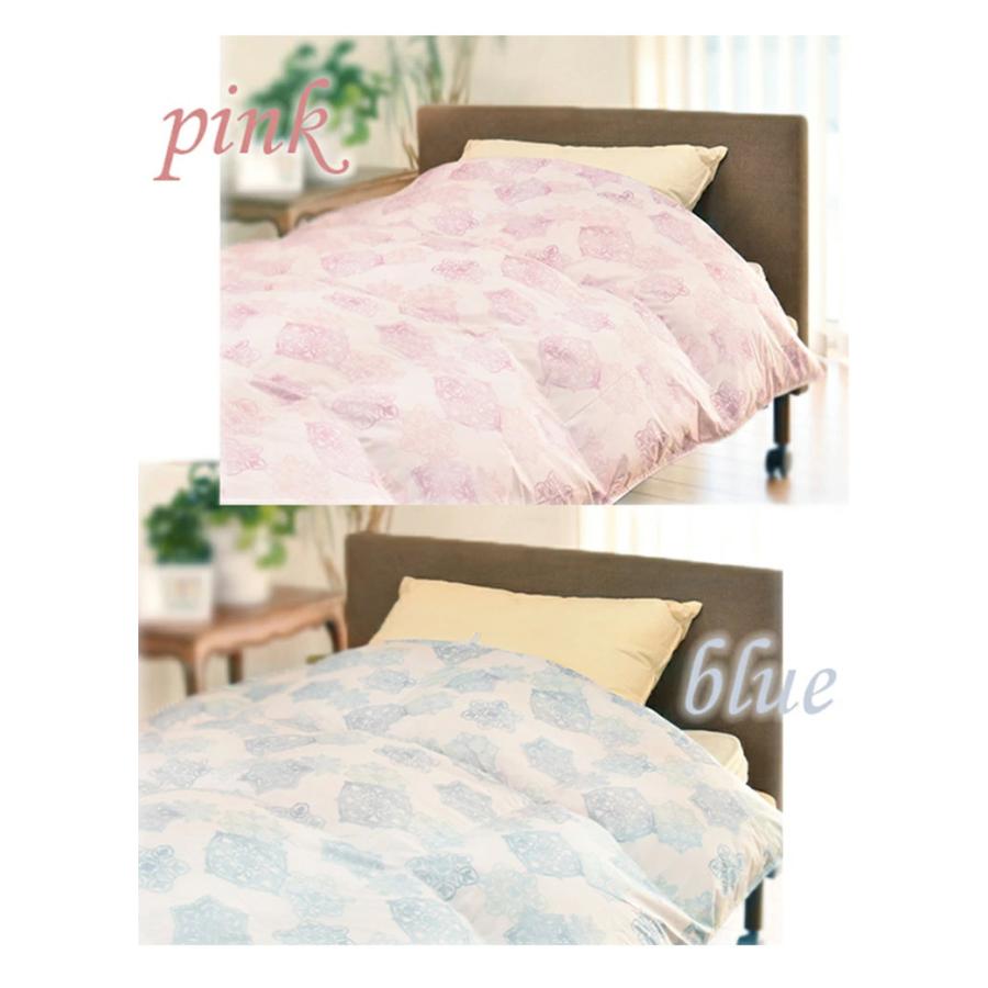 クラシカルレインボーハッピーバード 丸八真綿ブランド 日本製羽毛布団