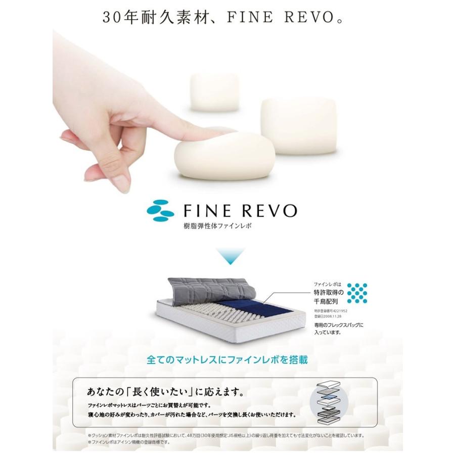 ASLEEP アスリープ ファインレボ マットレス プライム JP