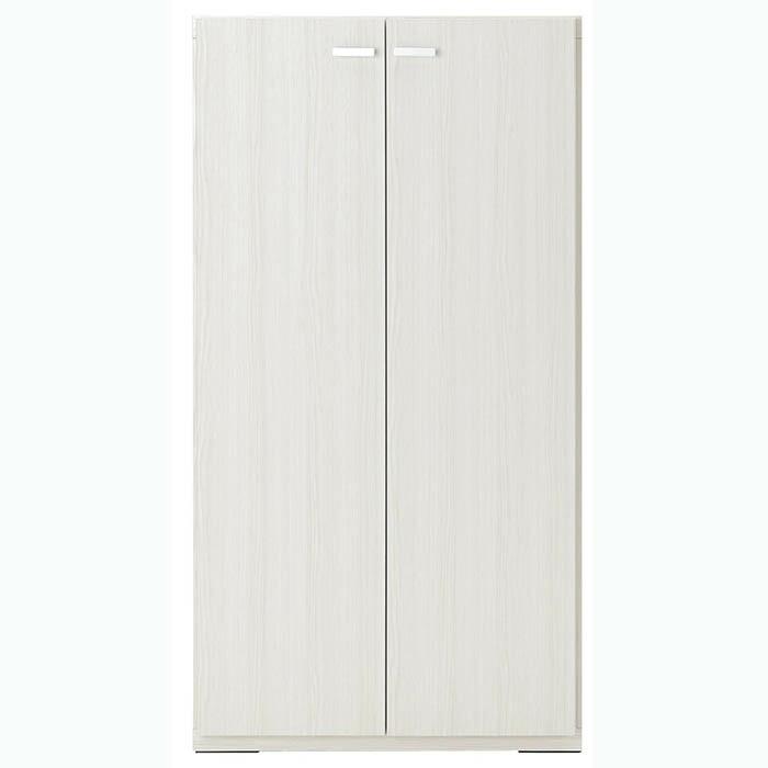 本州・四国は開梱設置無料 フナモコ リビングシェルフ 幅60×高さ113.8cm ホワイトウッド KFS-60 本棚 リビングシェルフ 壁面 収納 代引不可