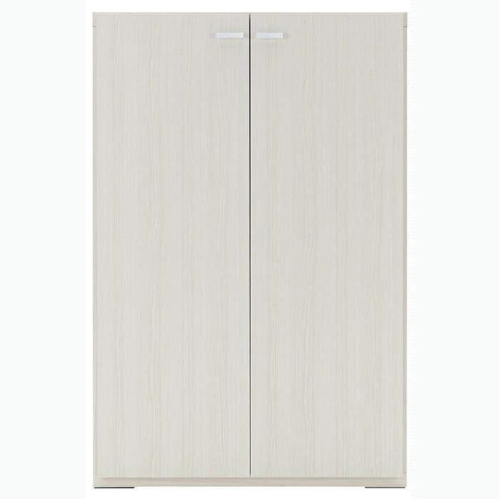 本州・四国は開梱設置無料 フナモコ リビングシェルフ 幅74.3×高さ113.8cm ホワイトウッド KFS-74 本棚 リビングシェルフ 壁面 収納 代引不可