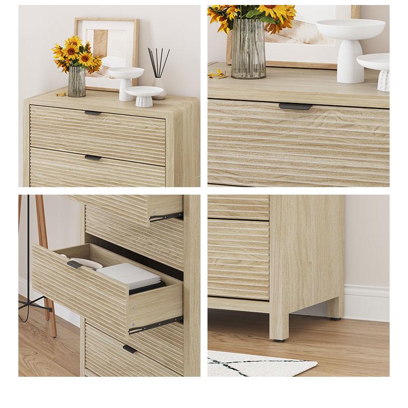 ROOMY 5-DRAWER CHEST SAND アップサイド ドゥ ルーミー 5段チェスト