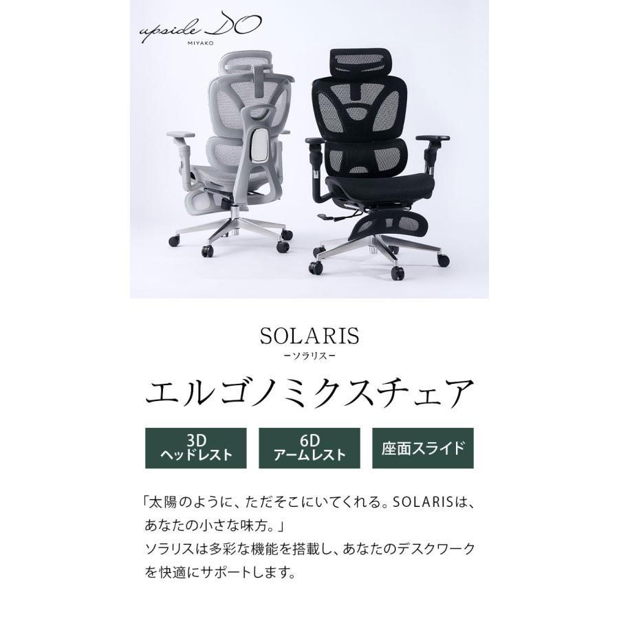 アップサイド ドゥ ソラリス プロ エルゴノミクスチェア