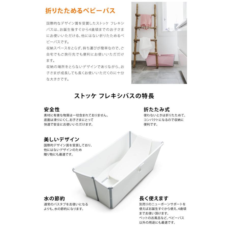 フレキシバス ストッケ バンドルパック 本体+ニューボーンサポート