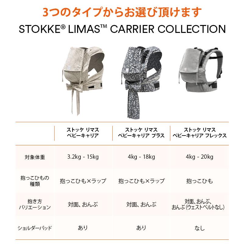 STOKKE（ストッケ） リマス キャリア 抱っこひも 新生児から使える