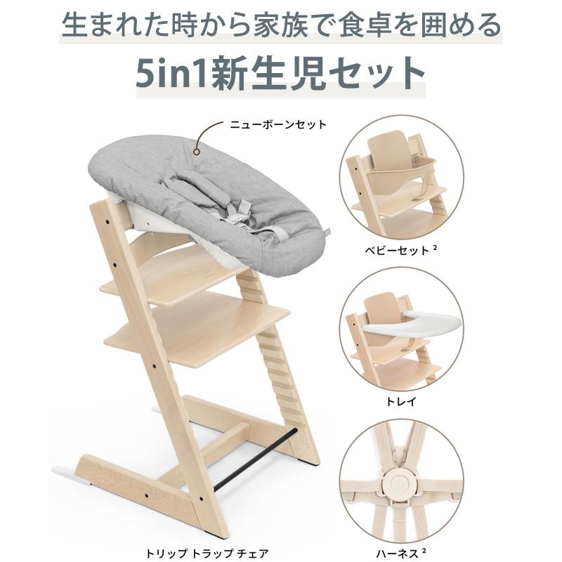 セットで10,560円OFF 組立配送無料 ストッケ トリップトラップ ビーチ