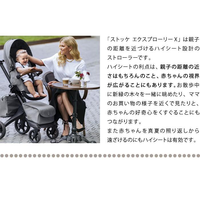 ストッケ エクスプローリー V6 ベビーカー 両対面式 AB型 ベビー用品 楽天市場】ストッケ エクスプローリー X ベビーカー STOKKE