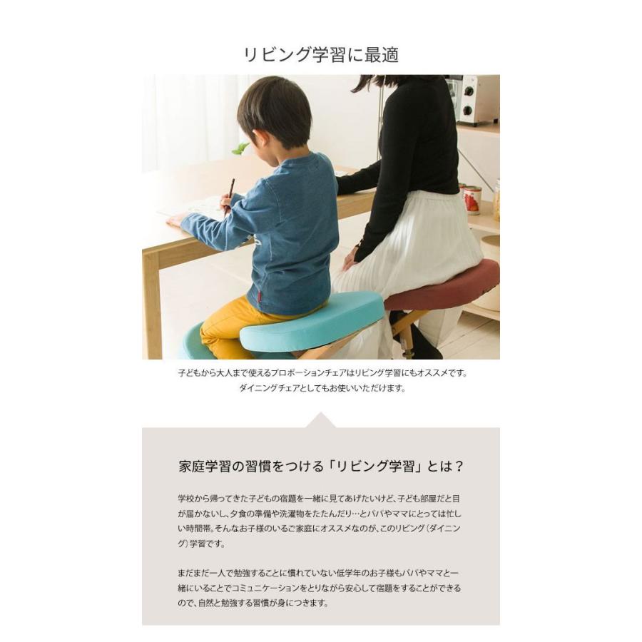 自然と背筋が伸びる、子どもから大人まで使えるチェアー プロポーションチェア 単品 背筋を伸ばす 疲れにくい 身長110cm〜180cm