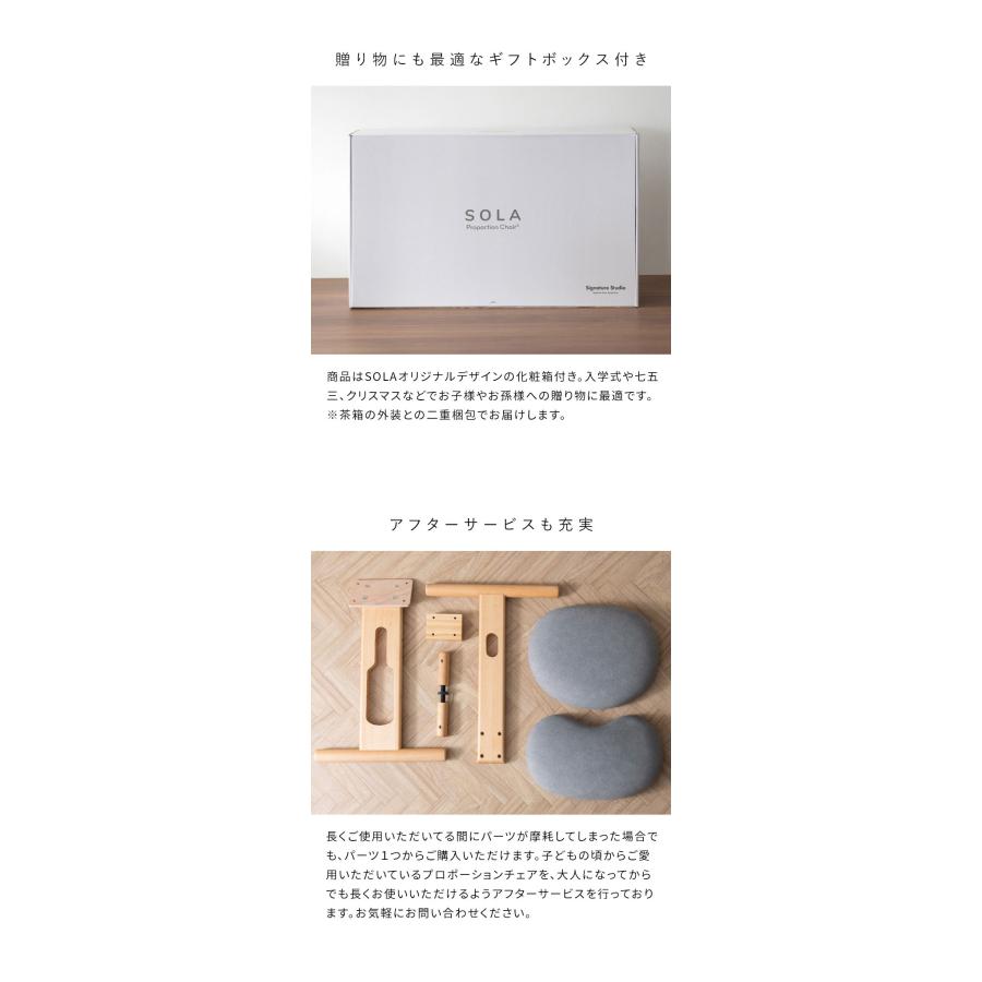 プロポーションチェア 学習チェア イス いす 椅子 快適 低反発ウレタン 膝クッション 子ども キッズ 勉強机 ダイニング学習 姿勢改善 集中力 代引不可_12