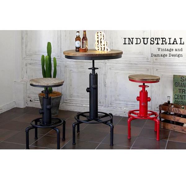 バーテーブル INDUSTRIAL インダストリアル テーブル センターテーブル
