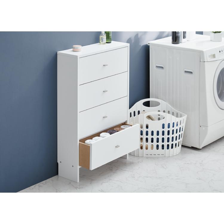 日本製 サニタリーチェスト 奥行20cm チェストタイプ 薄型