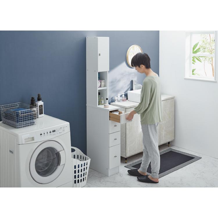 日本製 サニタリーチェスト 幅30cm すき間収納 サニタリー すき間