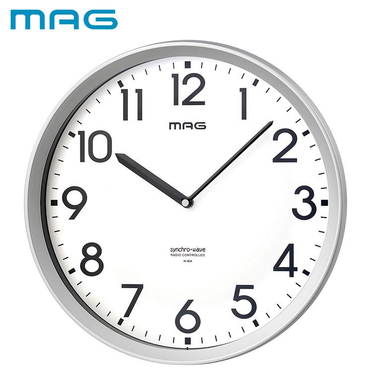 MAG 掛け時計 壁掛け時計 グリーン購入法適合商品 電波時計 アナログ
