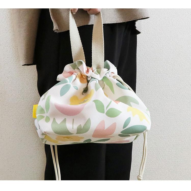 keepie キーピィ 保冷バッグ ランチバッグ 巾着 4L LV-0012 巾着袋 お