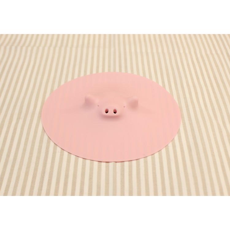 マーナ ブタの落としぶた P ピンク K092P ぶた 豚 落とし蓋 鼻